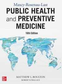 Maxcy-Rosenau-Last Public Health and Preventive Medicine: Sixteenth Edition （16TH）