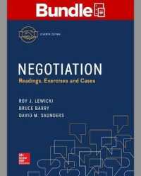 Gen Combo Negotiation: Readings Exercises & Cases; Connect Access Card （7TH）