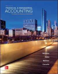 Financial & Managerial Accounting : The Basis for Business Decisions （18TH）