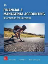 Financial and Managerial Accounting : Information for Decisions （7TH）