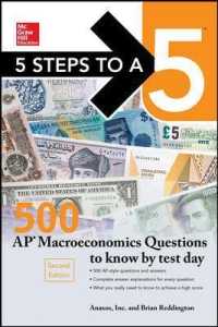 5 Steps to a 5 500 AP Macroeconomics Questions to Know by Test Day (Mcgraw Hill's 5 Steps to a 5) （2 CSM）
