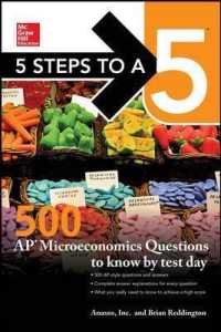 5 Steps to a 5 500 AP Microeconomics Questions to Know by Test Day (Mcgraw-hill 5 Steps to a 5) （2 CSM）