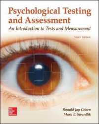 Psychological Testing and Assessment : An Introduction to Tests and Measurement （9TH）
