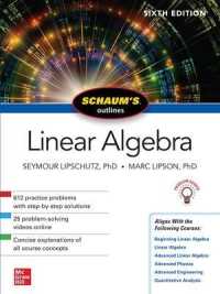 Schaum's Outline of Linear Algebra, Sixth Edition （6TH）
