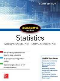 Schaum's Outline of Statistics, Sixth Edition （6TH）