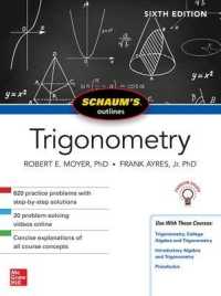 Schaum's Outline of Trigonometry, Sixth Edition （6TH）