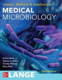 Jawetz、Melnick & Adelberg病原微生物学（第２８版）<br>Jawetz Melnick & Adelbergs Medical Microbiology 28 E （28TH）