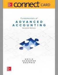 Fundamentals of Advanced Accounting Connect Access Code （7 PSC）