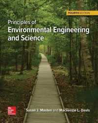 Loose Leaf for Principles of Environmental Engineering and Science （4TH）