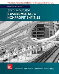 ISE Accounting for Governmental & Nonprofit Entities （18TH）