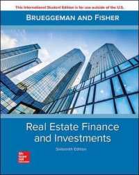 Ise Real Estate Finance & Investments -- Paperback / softback