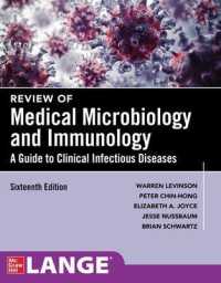 レビンソン微生物学・免疫学レビュー（第１６版）<br>Review of Medical Microbiology and Immunology : A Guide to Clinical Infectious Diseases (Review of Medical Microbiology and Immunology) （16TH）