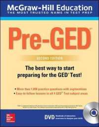 McGraw-Hill Education Pre-GED （2 PAP/DVD）