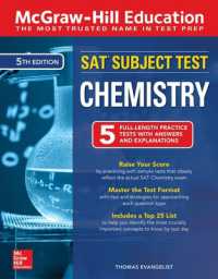 McGraw-Hill Education SAT Subject Test Chemistry, Fifth Edition （5TH）