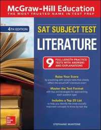 McGraw-Hill Education SAT Subject Test Literature (Mcgraw-hills Sat Subject Test Literature) （4TH）