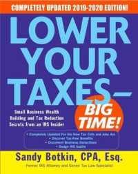 Lower Your Taxes Big Time! 2019-2020 : Wealth-Building, Tax Reduction Secrets from an IRS Insider (Lower Your Taxes-big Time)