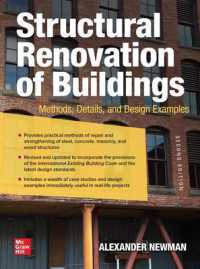 Structural Renovation of Buildings: Methods, Details, and Design Examples, Second Edition （2ND）