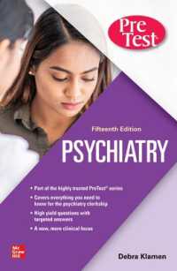 Psychiatry PreTest Self-Assessment and Review （15TH）