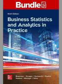 Gen Combo LL Business Statistics in Practice; Connect Access Card （9TH）
