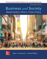 ビジネスと社会（第１６版・テキスト）<br>Ise Business and Society: Stakeholders Ethc Public Policy -- Paperback / softback （16 ed）