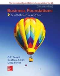 Ise Business Foundations: a Changing World -- Paperback / softback （12 ed）