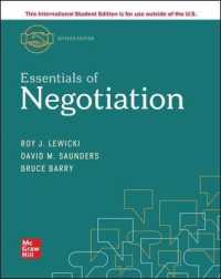 Ise Essentials of Negotiation -- Paperback / softback （7 ed）