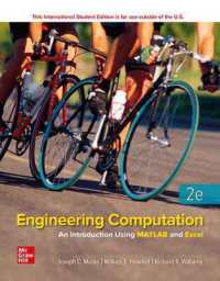 Engineering Computation: an Introduction Using Matlab and Excel -- Paperback / softback （2 ed）