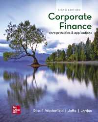 Ise Corporate Finance: Core Principles and Applications -- Paperback / softback （6 ed）