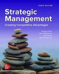 Ise Strategic Management: Creating Competitive Advantages -- Paperback / softback （10 ed）