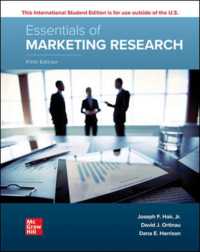 Ise Essentials of Marketing Research -- Paperback / softback （5 ed）