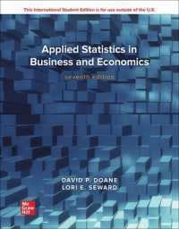Ise Applied Statistics in Business and Economics -- Paperback / softback （7 ed）