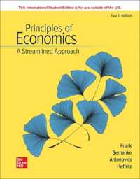 ISE Principles of Economics, a Streamlined Approach （4TH）