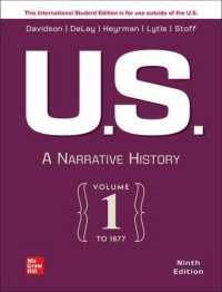 ISE US: a Narrative History Volume 1: to 1877 （9TH）