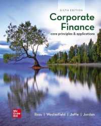 Loose-Leaf Corporate Finance: Core Principles and Applications （6TH Looseleaf）