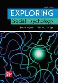 Looseleaf for Exploring Social Psychology （9TH Looseleaf）