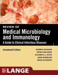 レビンソン微生物学・免疫学レビュー（第１７版）<br>Review of Medical Microbiology and Immunology, Seventeenth Edition （17TH）
