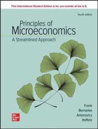 Principles of Microeconomics, a Streamlined Approach -- Paperback / softback （4 ed）