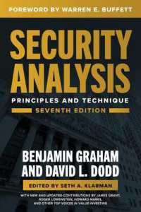 Security Analysis, Seventh Edition: Principles and Techniques （7TH）