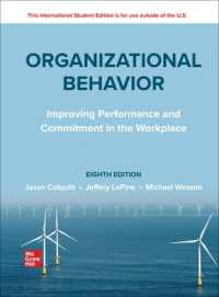 ISE Organizational Behavior: Improving Performance and Commitment in the Workplace （8TH）
