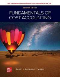 ISE Fundamentals of Cost Accounting （7TH）