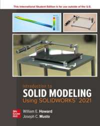 Ise Introduction to Solid Modeling Using Solidworks 2021 -- Paperback / softback （17 ed）
