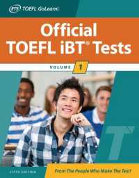 Official TOEFL iBT Tests Volume 1, Fifth Edition （5TH）