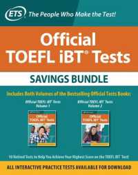 Official TOEFL iBT Tests Savings Bundle, Third Edition （3RD）