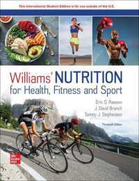 Williams' Nutrition for Health Fitness and Sport ISE （13TH）