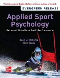 Applied Sport Psychology: Personal Growth to Peak Performance: 2026 Release ISE （9TH）