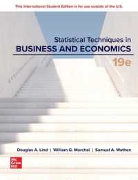 Statistical Techniques in Business and Economics ISE （19TH）