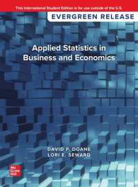 Applied Statistics in Business and Economics: 2024 Release ISE （8TH）