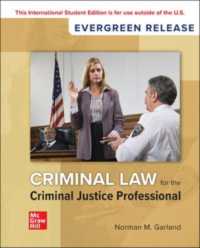 Criminal Law for the Criminal Justice Professional ISE （6TH）