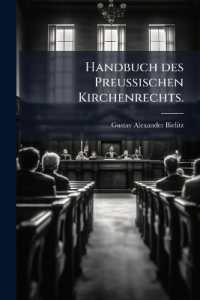 Handbuch des Preußischen Kirchenrechts.