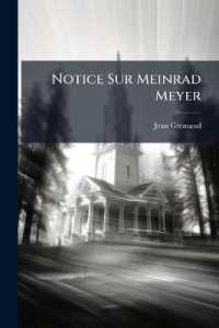 Notice Sur Meinrad Meyer : Cure de St-Jean Et Bibliothecaire Cantonal a Fribourg...